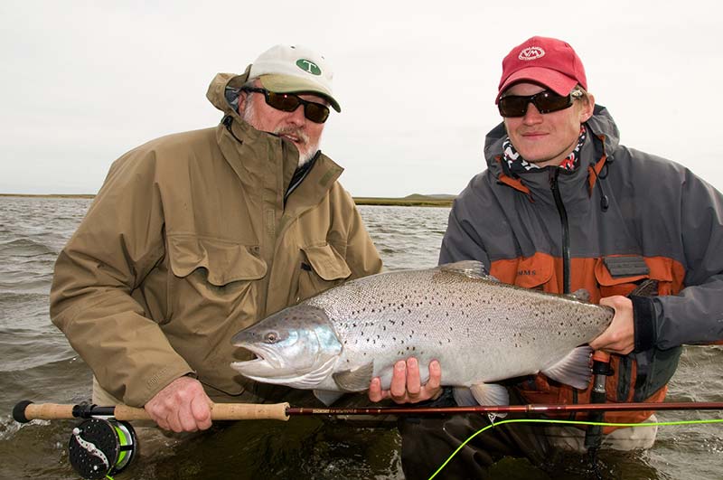 Tierra del fuego sea run brown trout