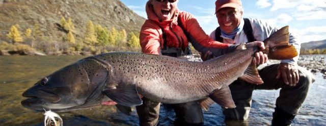 Fly Fishing Mongolia Last Minute Cancellation! Save $2300 per Angler Sep 11-17, 2017